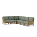 Quality Teak Patio Furniture - Luxe 6 - Piece Sectional Set - Teak HQ™
