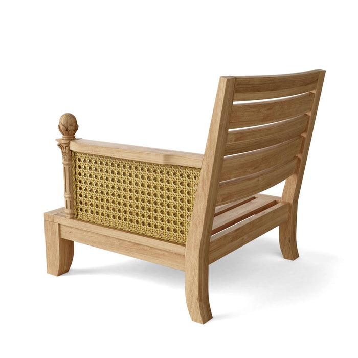 Quality Teak Patio Furniture - Luxe 6 - Piece Sectional Set - Teak HQ™
