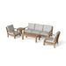 Real Teak Outdoor Furniture - Riviera 7 - Piece Sectional Set - Teak HQ™