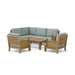 Real Teak Wood Furniture - Luxe 7 - Piece Modular Set - Teak HQ™