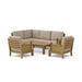 Real Teak Wood Furniture - Luxe 7 - Piece Modular Set - Teak HQ™