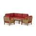 Real Teak Wood Furniture - Luxe 7 - Piece Modular Set - Teak HQ™