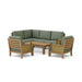 Real Teak Wood Furniture - Luxe 7 - Piece Modular Set - Teak HQ™