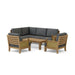 Real Teak Wood Furniture - Luxe 7 - Piece Modular Set - Teak HQ™