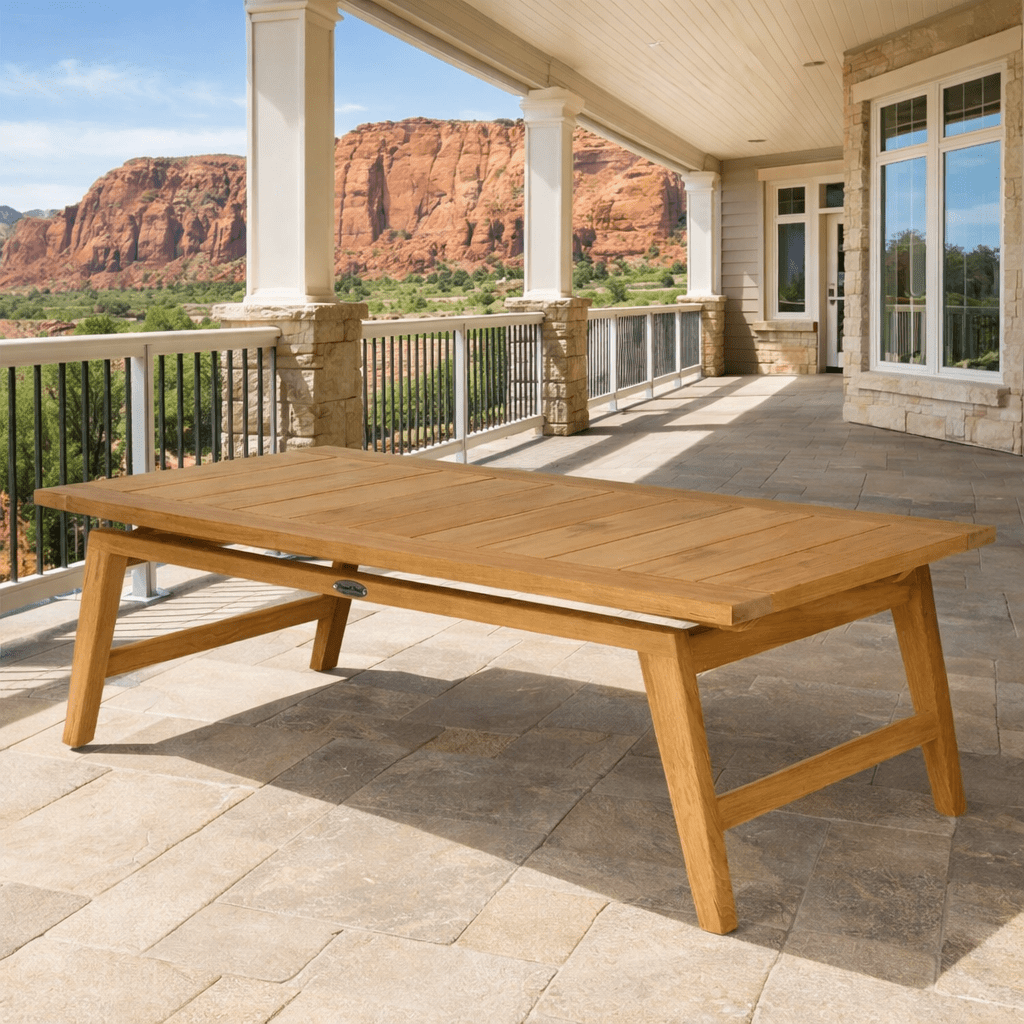 Rectangular Teak Coffee Table (45