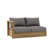 Right End Copacabana Teak Sectional Piece - Teak HQ™
