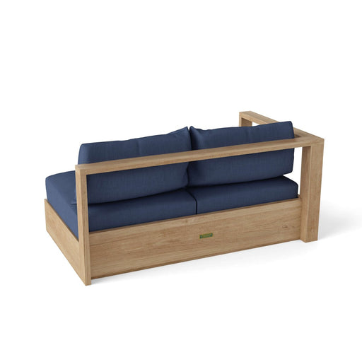 Right End Copacabana Teak Sectional Piece - Teak HQ™