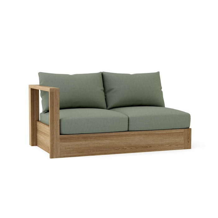 Right End Copacabana Teak Sectional Piece - Teak HQ™
