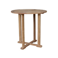 Round Teak Bar Table (39" Diameter) - Bahama