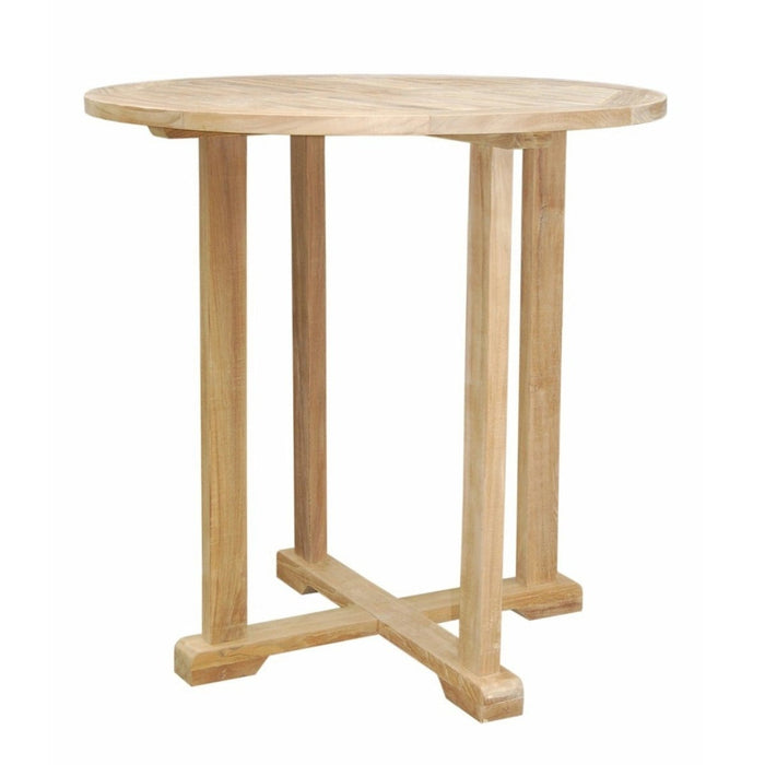 Round Teak Bar Table (39" Diameter) - Bahama - Teak HQ™