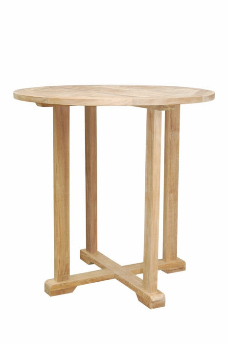 Round Teak Bar Table (39" Diameter) - Bahama - Teak HQ™