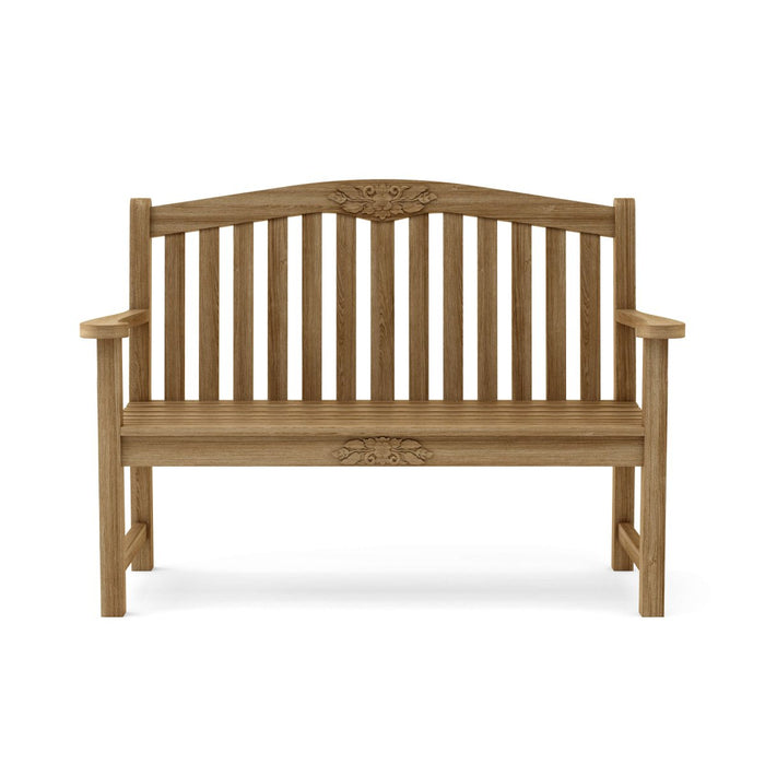 Round Teak Bench (2 - Seater) - Rose - Teak HQ™