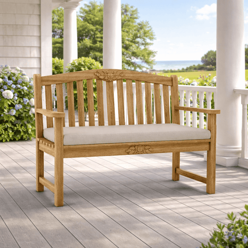 Round Teak Bench (2 - Seater) - Rose - Teak HQ™