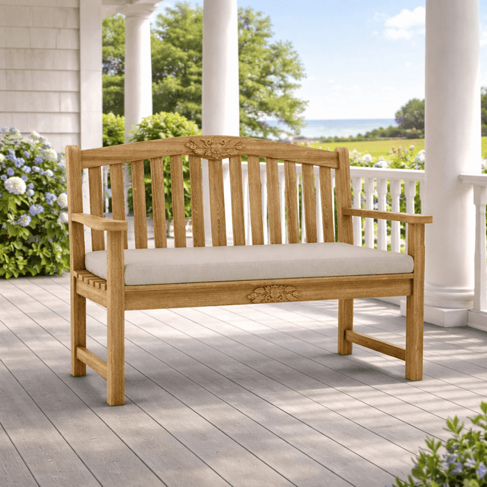 Round Teak Bench (2 - Seater) - Rose - Teak HQ™