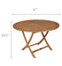 Round Teak Dining Table (47" Diameter) - Sailor - Teak HQ™