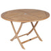 Round Teak Outdoor Dining Set - Sailor (Table) & Avant (4 Chairs) - Teak HQ™