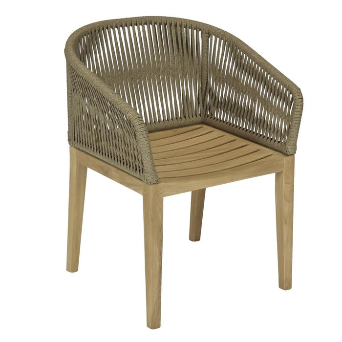 Round Teak Patio Set - Admiral (Table) & Malibu (4 Chairs) - Teak HQ™