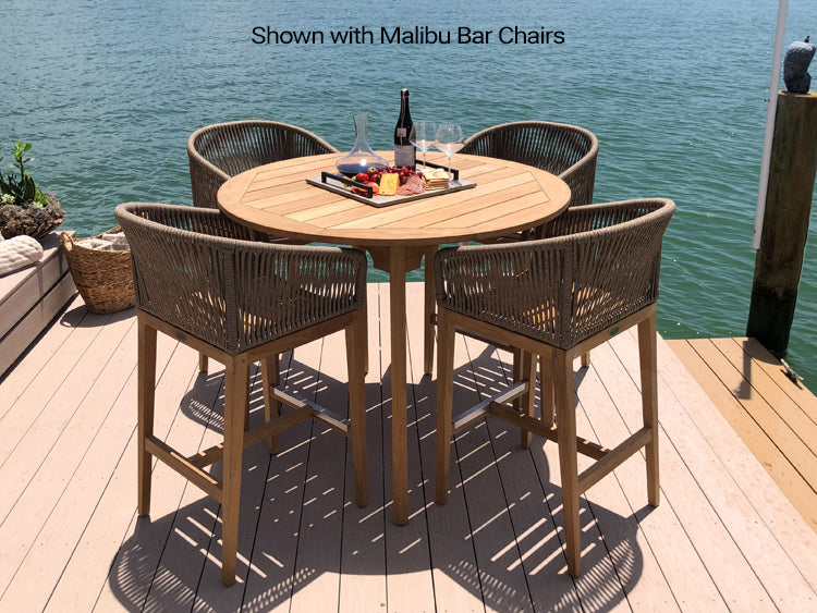 Round Teak Patio Table (50" Diameter) - Admiral