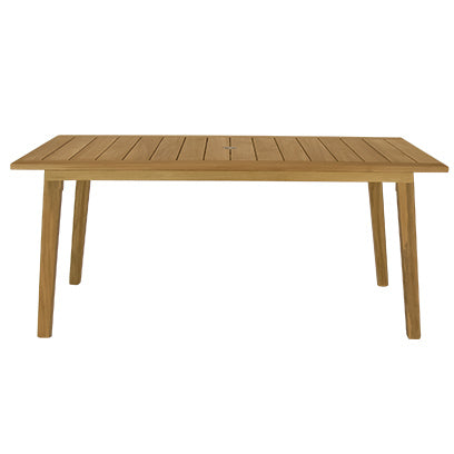 Teak Outdoor Dining Table (65" Long Rectangle) - Admiral