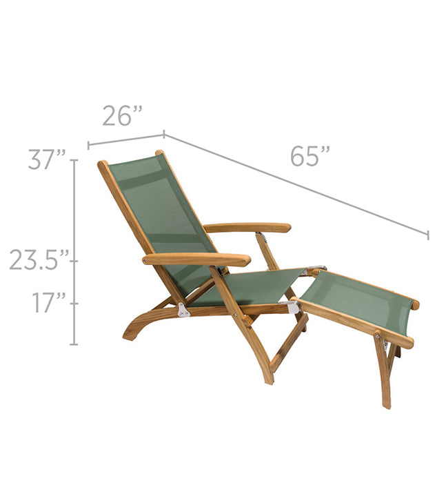 Teak Steamer Lounge Chair - Royal Teak