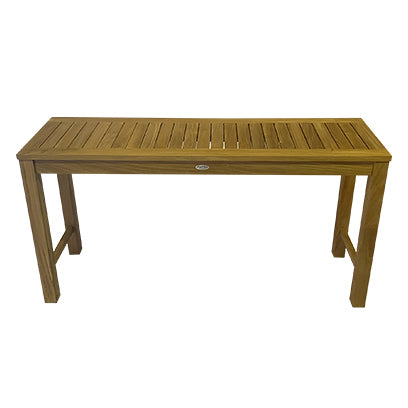 Teak Outdoor Console Table (60" Long Rectangle) - Royal Teak