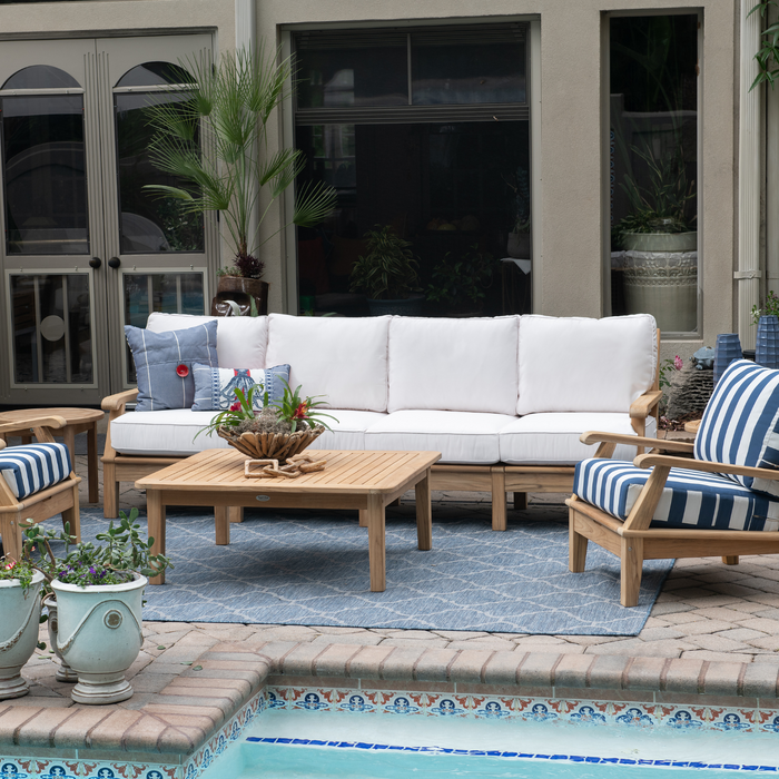 Teak Patio Furniture Sectional (Center Insert Piece) - Miami