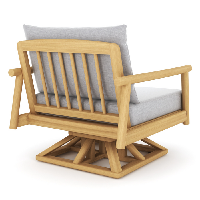 Teak Swivel Arm Chair - Seville