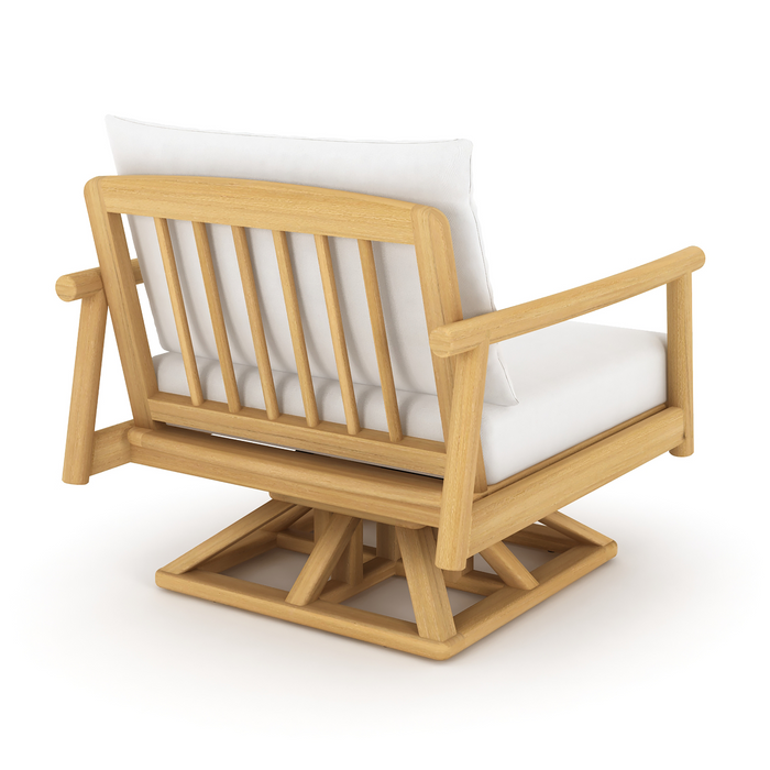 Teak Swivel Arm Chair - Seville