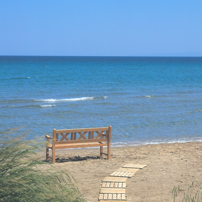 Wooden Teak Bench (3-Seater) - Skipper