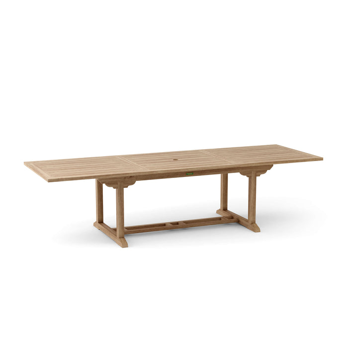 Teak Extension Table (118" Long Rectangle) - Bahama