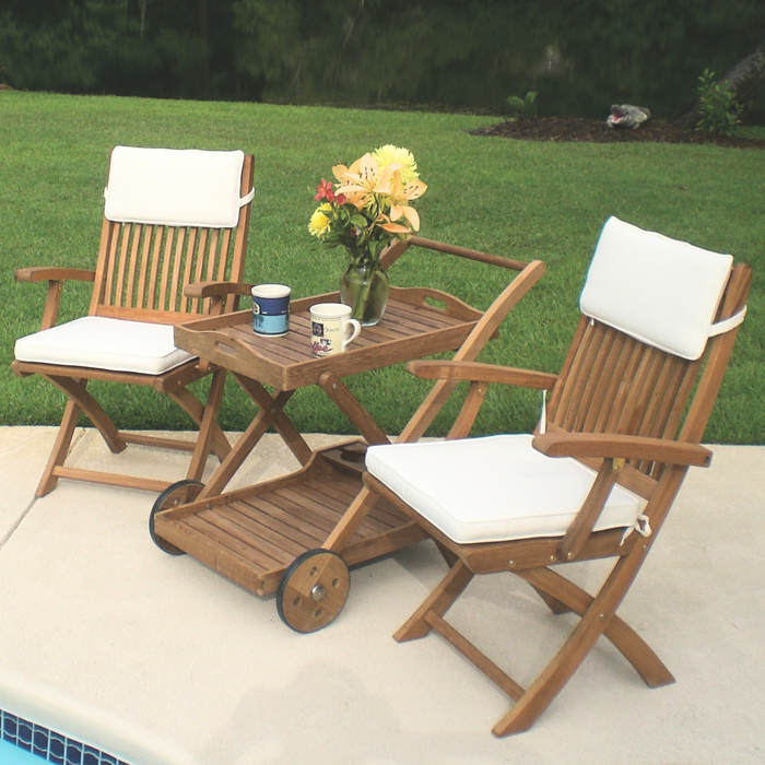 Teak Folding Arm Chair - Sailor