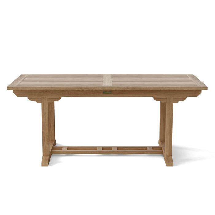 Teak Outdoor Dining Set for 10 - Bahama (Table) & Sahara (Chairs)