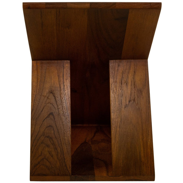 Slatted Teak Stool or Side Table - Lanai - Teak HQ™