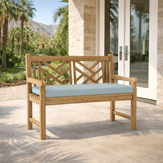 Small Teak Bench (2 - Seater) - Vilano - Teak HQ™