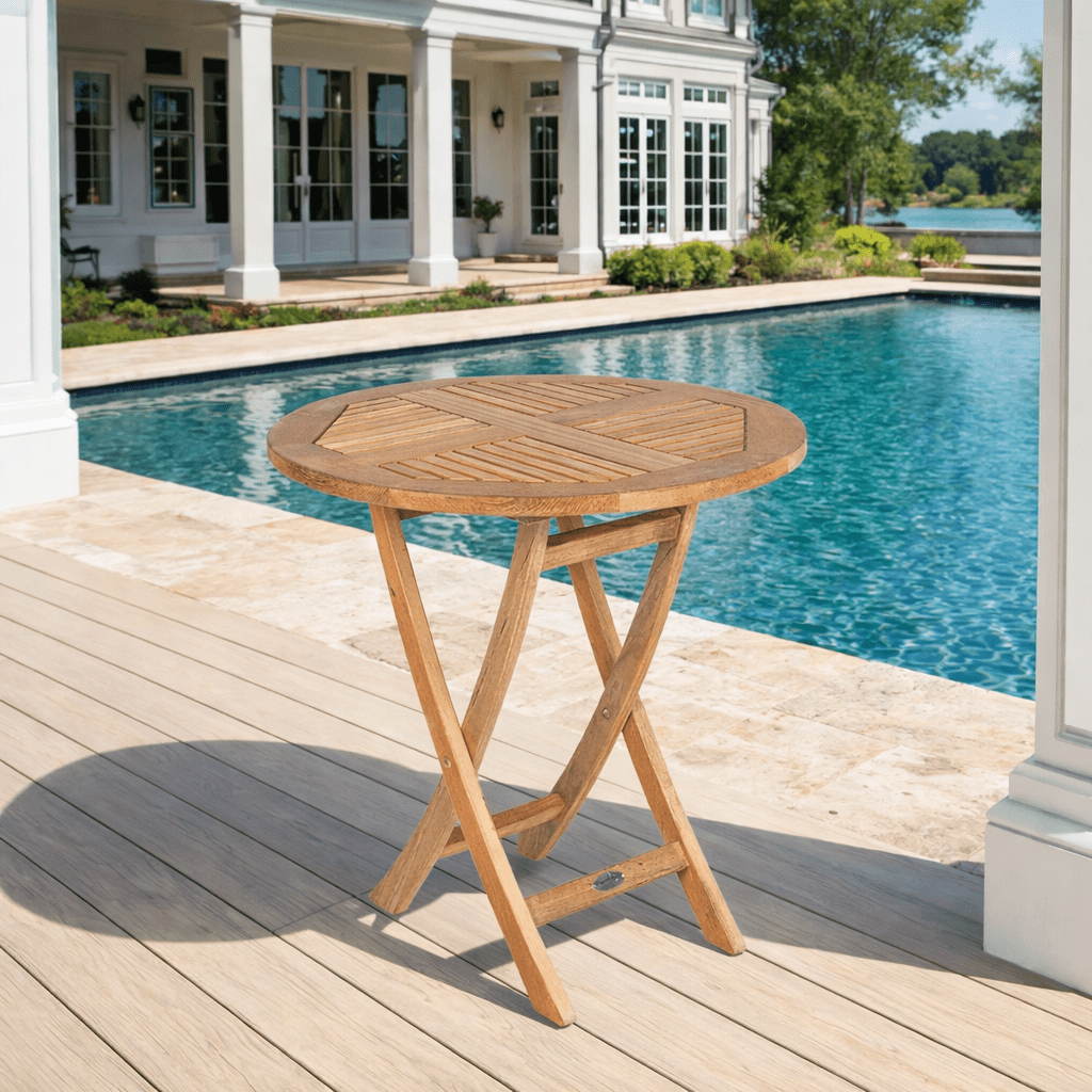 Small Teak Dining Table (29.5