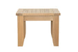 Small Teak Outdoor Side Table (22" Square) - Luxe - Teak HQ™