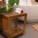 Small Teak Spa Bench With Shelf - Santori - Teak HQ™