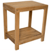 Small Teak Spa Bench With Shelf - Santori - Teak HQ™
