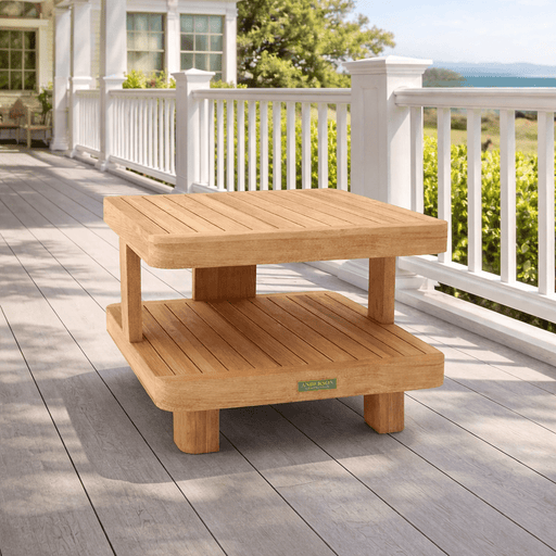 Small Teak Table (24" Square) - Granada - Teak HQ™
