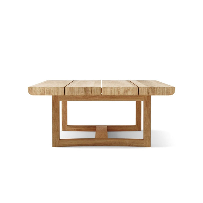 Solid Teak Coffee Table (62" Long Rectangle) - Catania - Teak HQ™