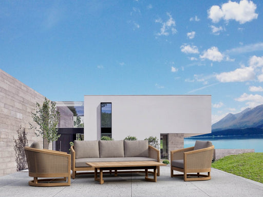 Solid Teak Garden Furniture - Catania 4 - Piece Set - Teak HQ™