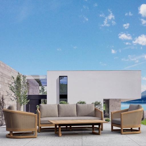 Solid Teak Garden Furniture - Catania 4 - Piece Set - Teak HQ™