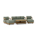 Solid Teak Outdoor Furniture - Granada 6 - Piece Set - Teak HQ™