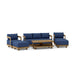 Solid Teak Outdoor Furniture - Granada 6 - Piece Set - Teak HQ™