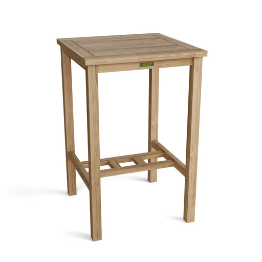Square Teak Bar Table (27" Square) - Avalon - Teak HQ™