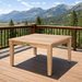 Square Teak Coffee Table (32" Square) - Brianna - Teak HQ™