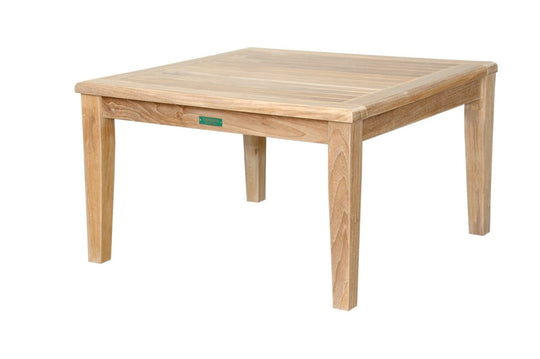 Square Teak Coffee Table (32" Square) - Brianna - Teak HQ™