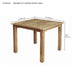 Square Teak Dining Table (35" Square) - Bahama - Teak HQ™