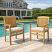 Stackable Teak Chairs - Sahara - Teak HQ™