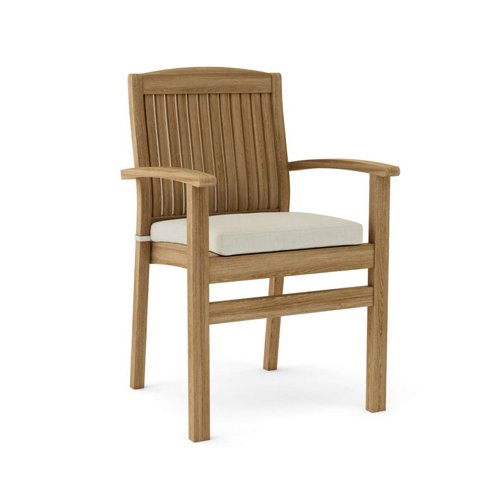Stackable Teak Chairs (Set of 4) - Sahara - Teak HQ™